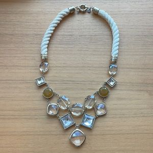 Loft Necklace with rope chain detail